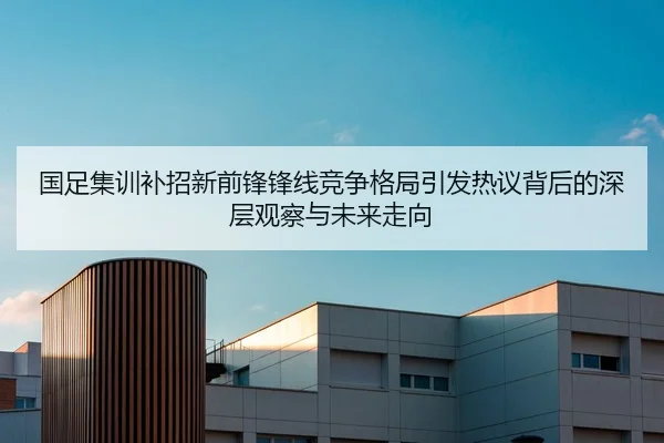 国足集训补招新前锋锋线竞争格局引发热议背后的深层观察与未来走向