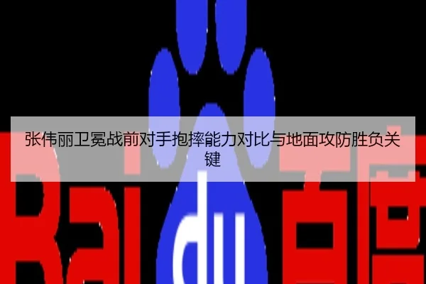 张伟丽卫冕战前对手抱摔能力对比与地面攻防胜负关键